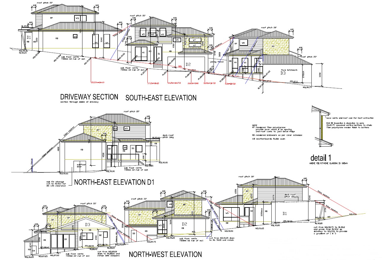 Split level homes in Melbourne